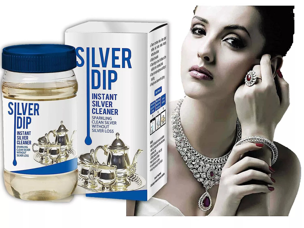 Silver Dip™ - Instant Jewellery & Silver Cleaner - Buy 1 Get 1 Free🔥