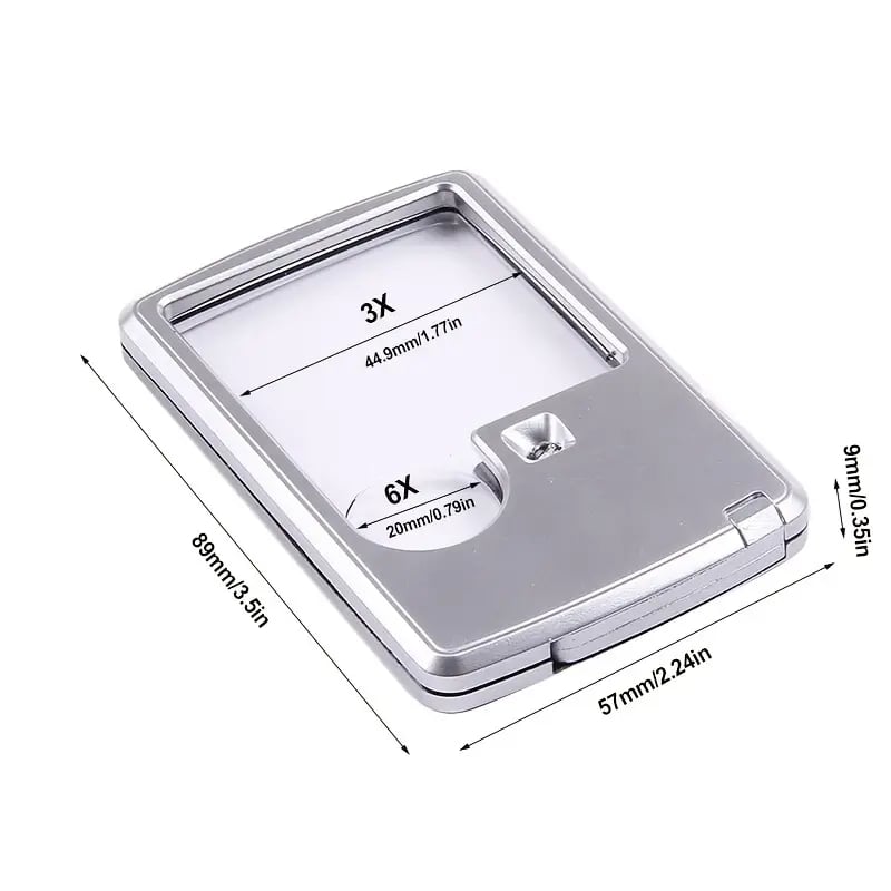 Magnifying Glass Reading Tool With LED Light