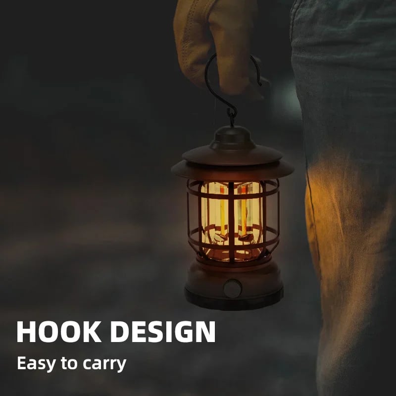 Portable Retro Camping Lamp