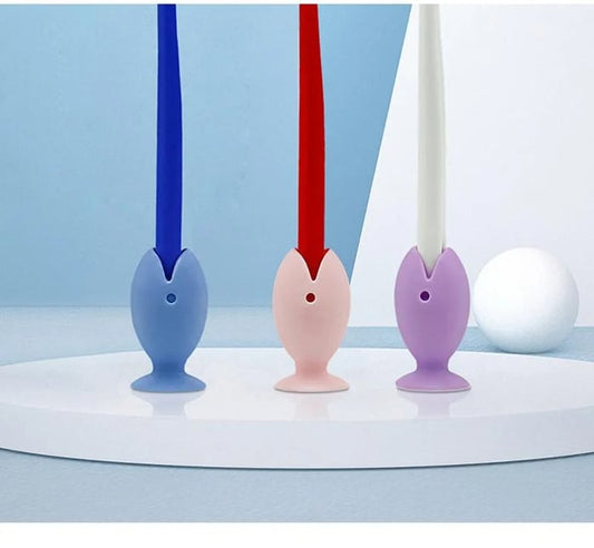 Tooth Brush Cover Cap Stand - Pack Of 4