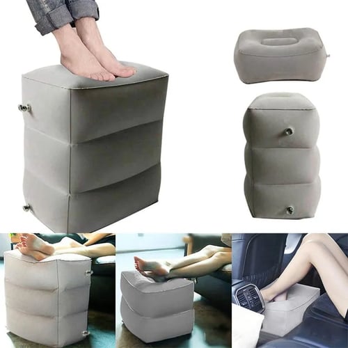Pillow Inflatable Travel Foot Rest