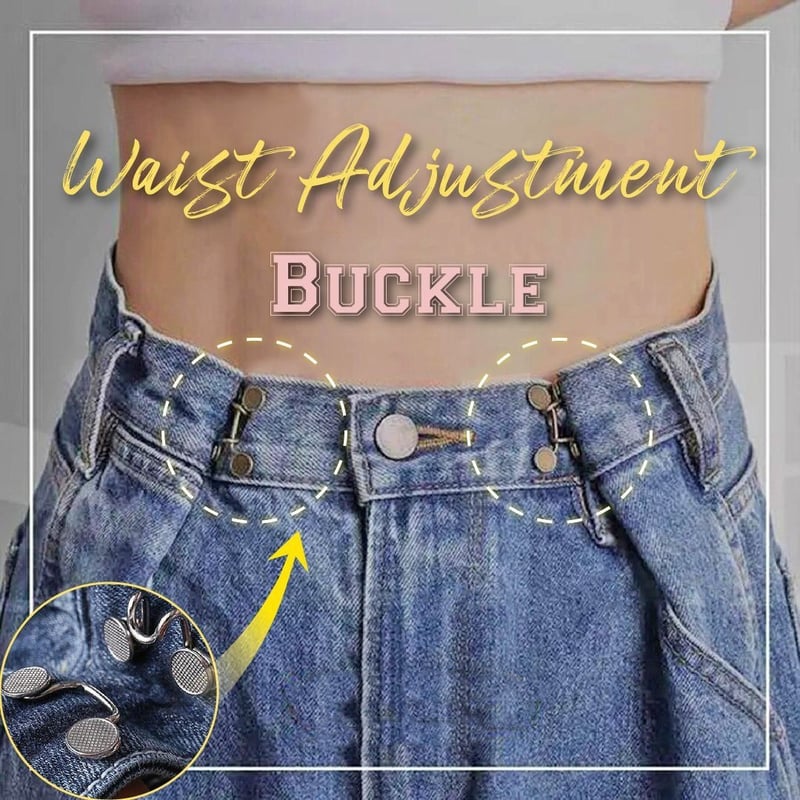 Nail-free Waist Buckle Set - Pack Of 2
