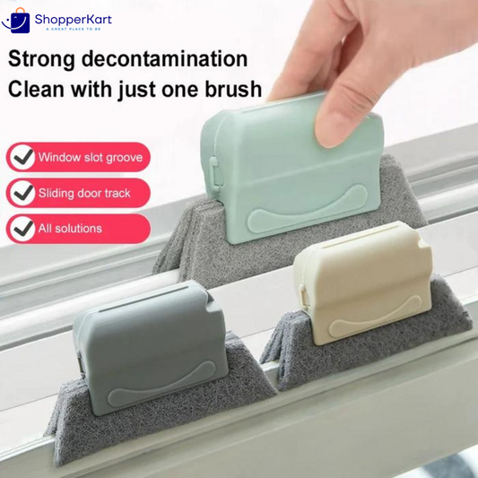 Door Window Groove Cleaning Brushes - Pack Of 3