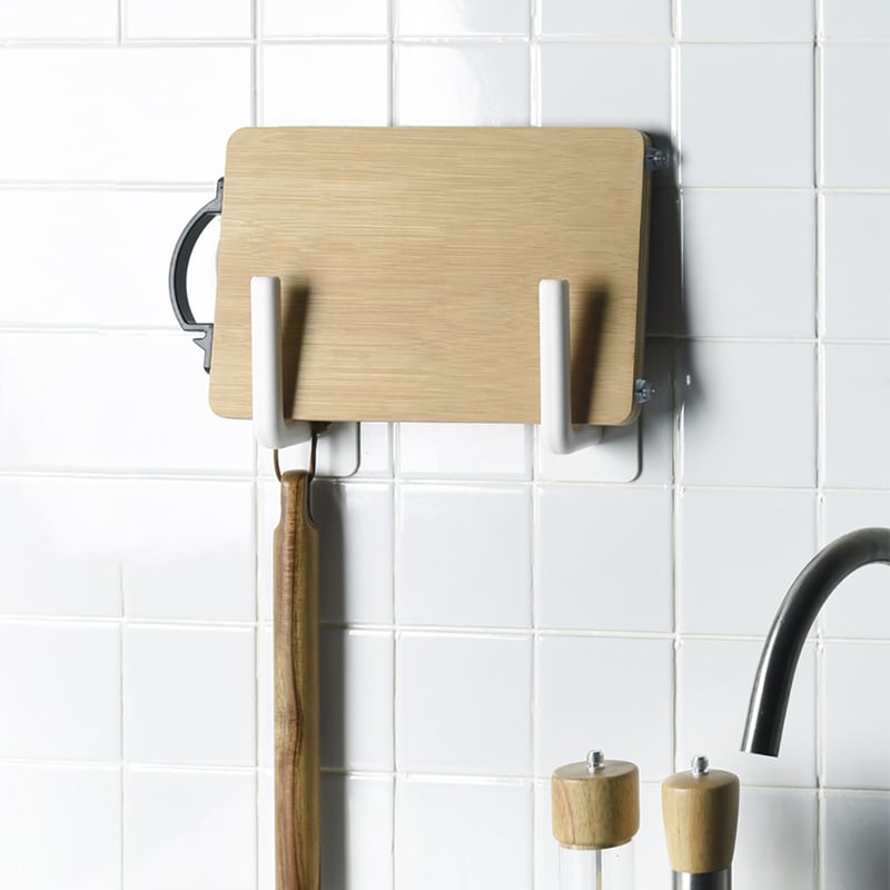 Paper Towel Holder Self Adhesive Heavy Duty Plastic Towel Hook Kitchen Hook - Pack Of 4