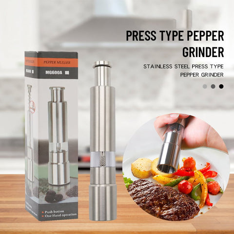 Stainless Steel Salt And Pepper Grinder