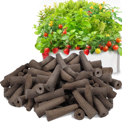 Seed Pods Replacement Root Growth Sponges Compatible with AeroGarden(50pcs Pack)