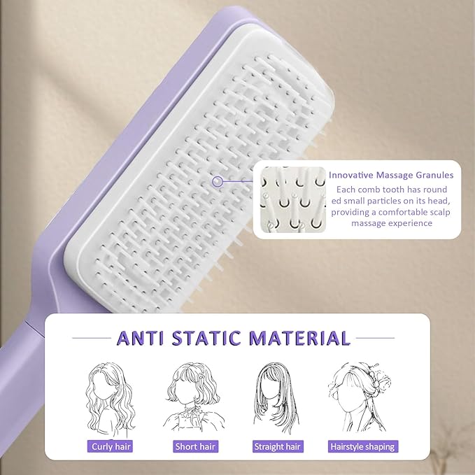 Retractable Anti-static Comb
