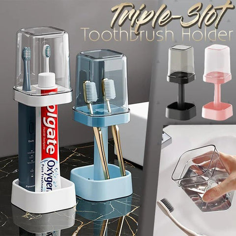 Stylish Toothbrush Holder with Cover