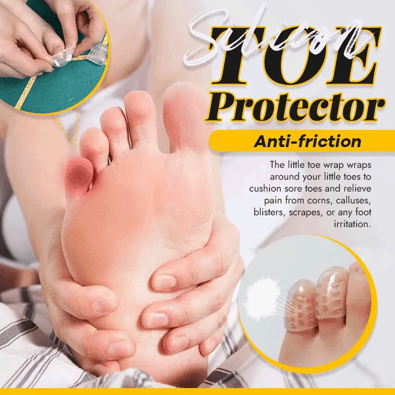 Silicone anti-friction toe protector - Pack Of 2