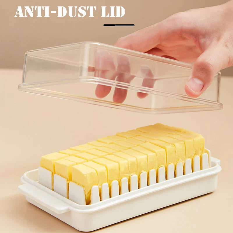 Transparent Cover Butter Cutting Box