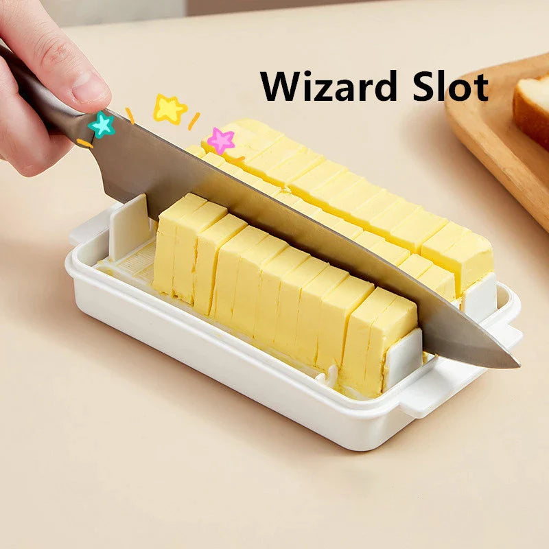 Transparent Cover Butter Cutting Box