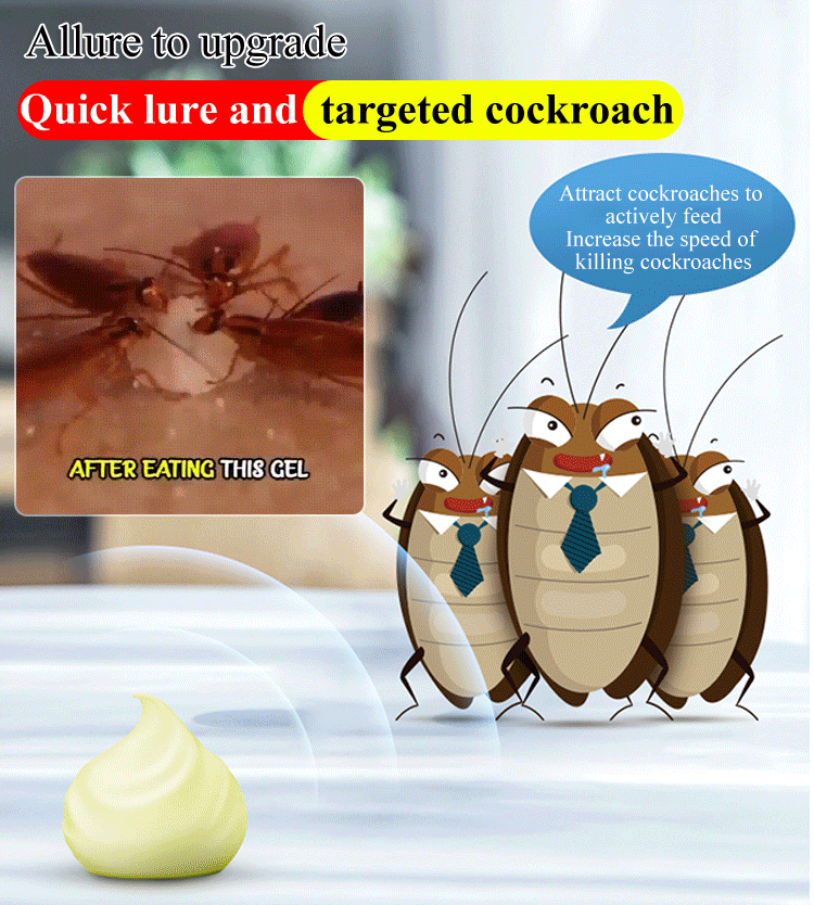 Potent Cockroach Bait for Extended Results