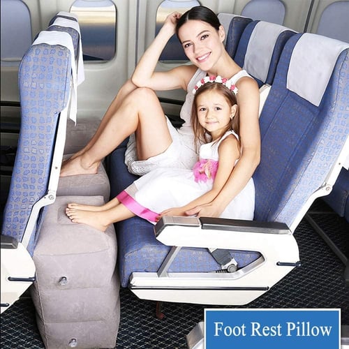 Pillow Inflatable Travel Foot Rest