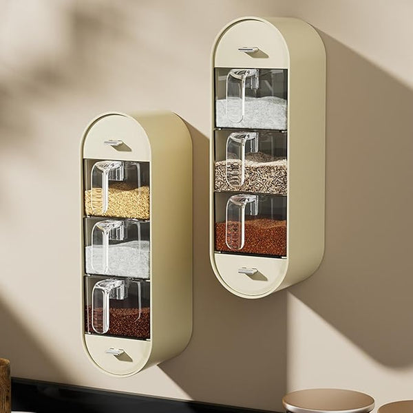Wall Mounted Seasoning Containers