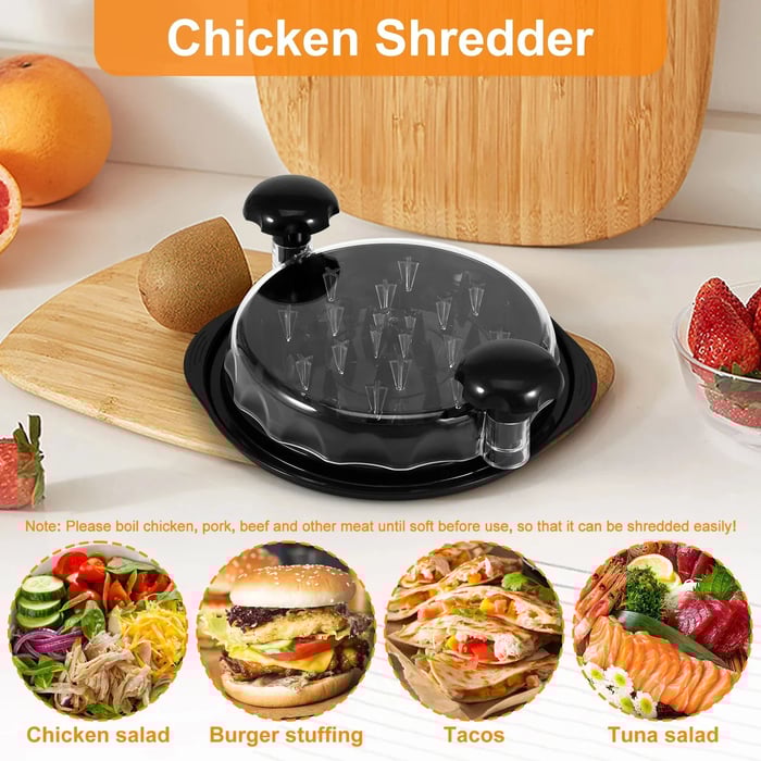 Chicken Shredder - Meat Shredding Tool with Handles