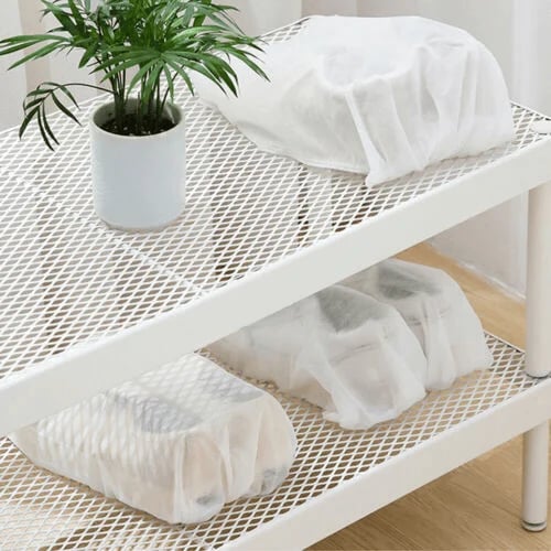 Reusable Drawstring Shoe Storage Bags - Pack Of 4