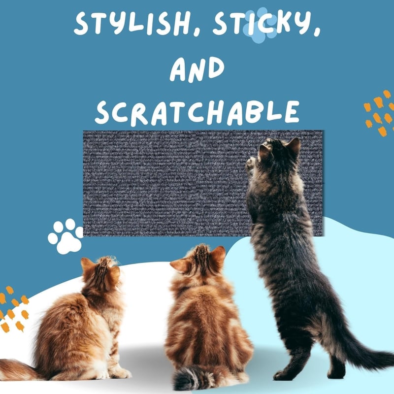 Can Protect Furniture - Cat Scratching Mat