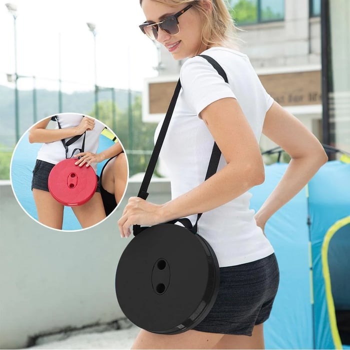 Portable folding stool