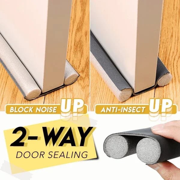 Noise & Pest Isolation Waterproof Door Bottom Seal Strip - PACK OF 2