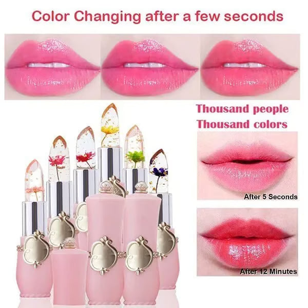 Crystal Jelly Flower Color Changing Lipstick-✨BEST GIFT
