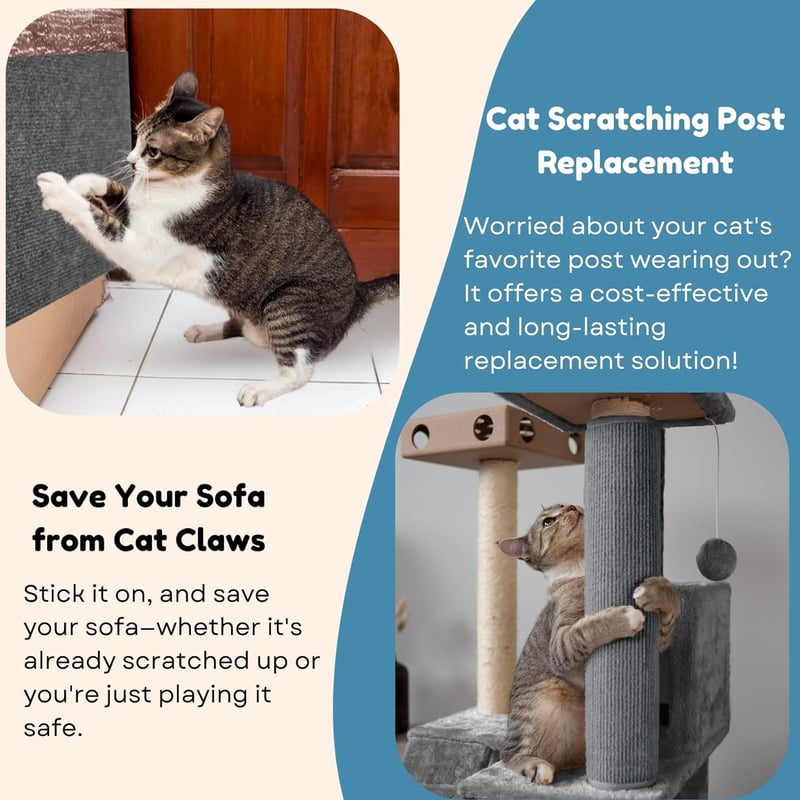 Can Protect Furniture - Cat Scratching Mat