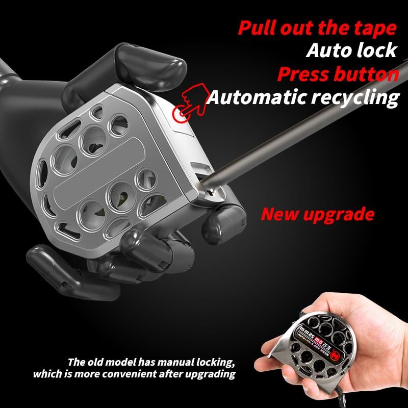 Retractable Tape 16FT Stainless Steel Measuring Tape