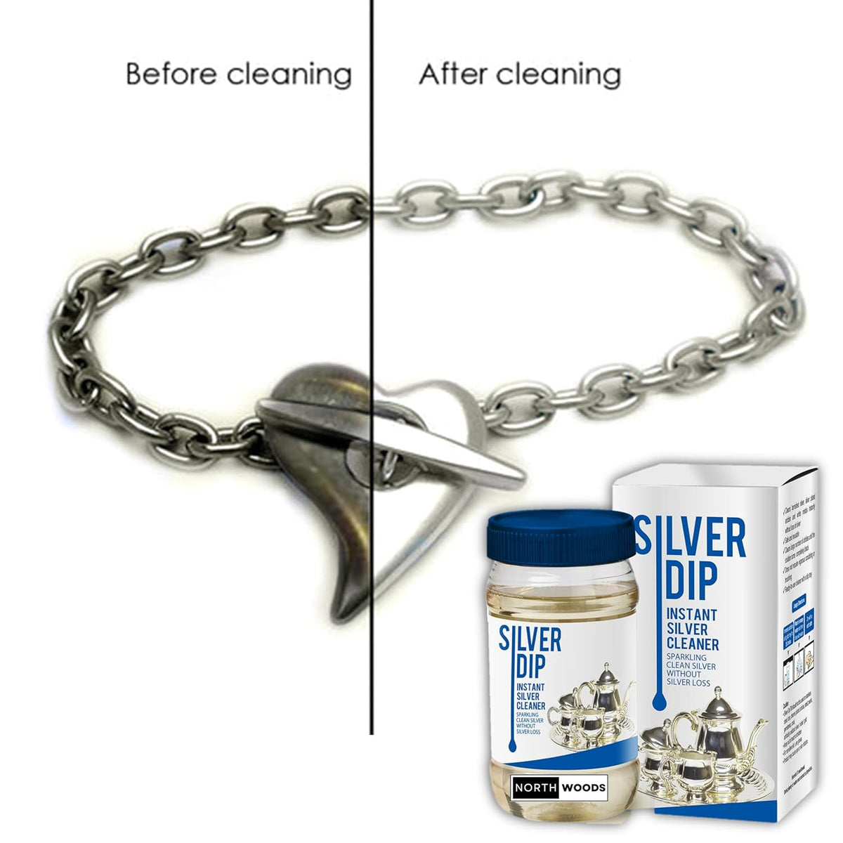Silver Dip™ - Instant Jewellery & Silver Cleaner - Buy 1 Get 1 Free🔥