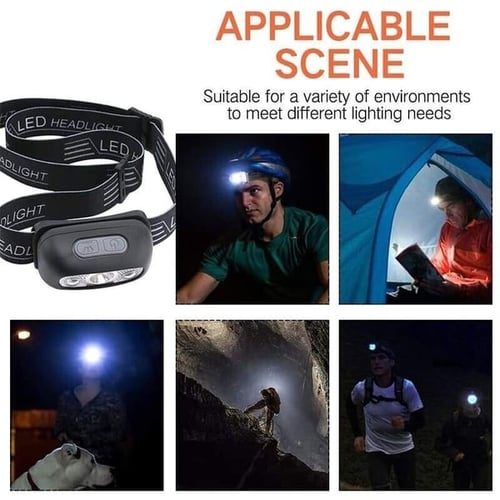 Super Bright Light Sensor Mini Led Headlamp