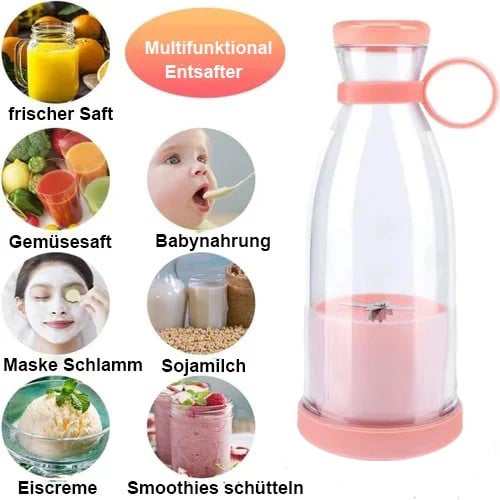 Portable blender for fresh juice