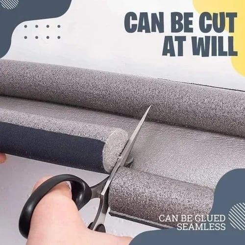 Noise & Pest Isolation Waterproof Door Bottom Seal Strip - PACK OF 2