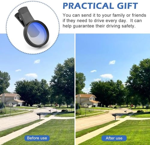 52mm Clip-0n CPL Phone CameraLens Filter Kit