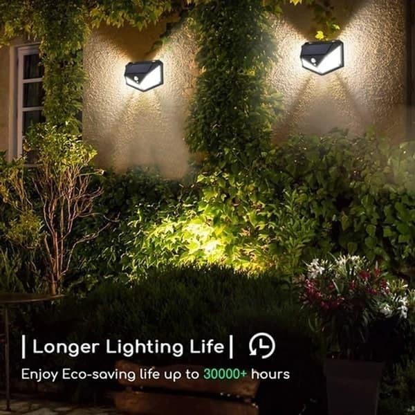 100 LED Solar Motion Sensor Light
