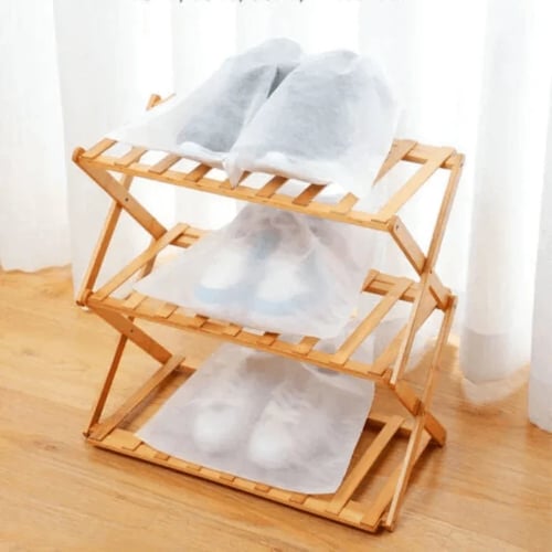 Reusable Drawstring Shoe Storage Bags - Pack Of 4