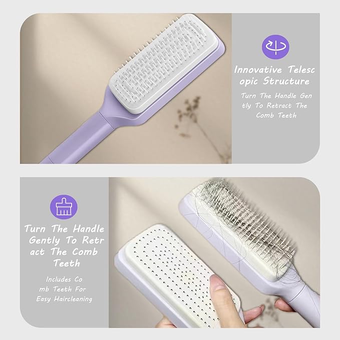 Retractable Anti-static Comb