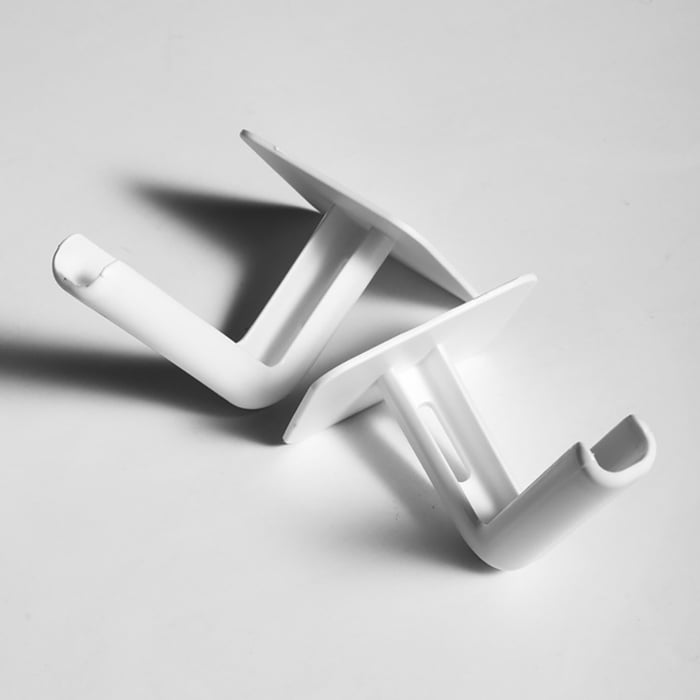 Paper Towel Holder Self Adhesive Heavy Duty Plastic Towel Hook Kitchen Hook - Pack Of 4