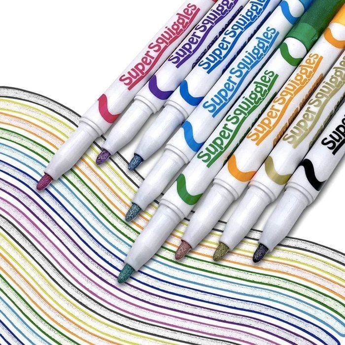 Super Squiggles Outline Marker pen - 12 Colors