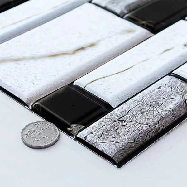 Marble pattern 3D wall stickers 10 PCS