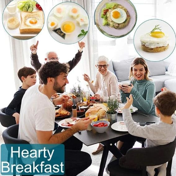 Breakfast Boiled Egg Mold - Pack Of 4