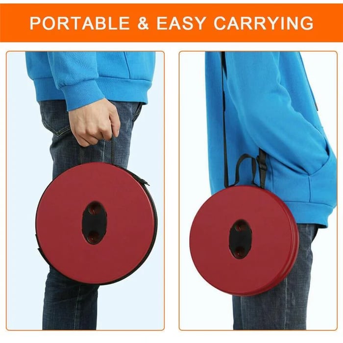 Portable folding stool