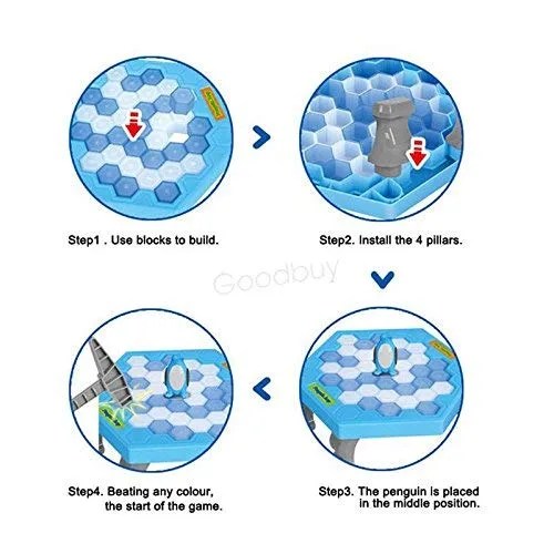 Mini Table Games Balance Ice Cubes