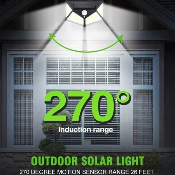 100 LED Solar Motion Sensor Light