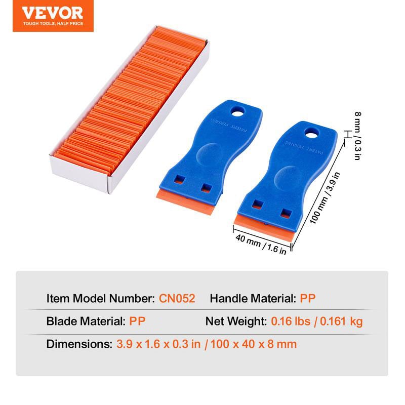 Plastic Razor Blade Scraper