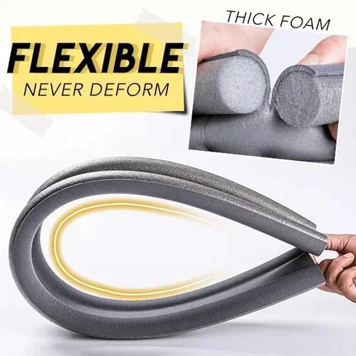 Noise & Pest Isolation Waterproof Door Bottom Seal Strip - PACK OF 2