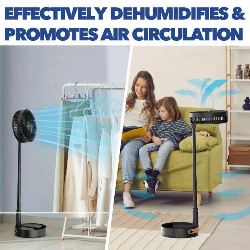 All in 1 Foldable Fan
