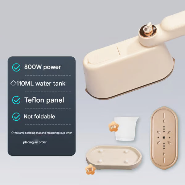 Say Goodbye to Wrinkles - ✨Mini Travel Iron for Clothes