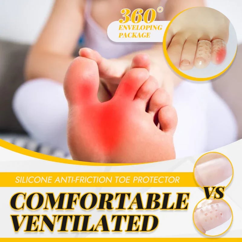 Silicone anti-friction toe protector - Pack Of 2