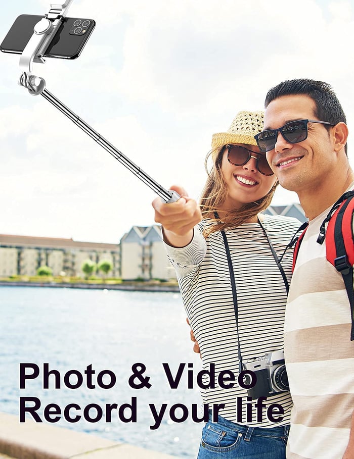 New Portable Wireless Bluetooth Selfie Stick