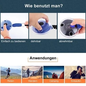 Portable Disc Pocket Shopping Bags