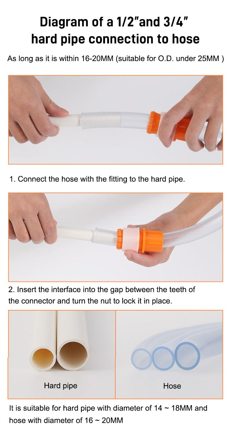 Universal Tap Hose Connector - Pack Of 3