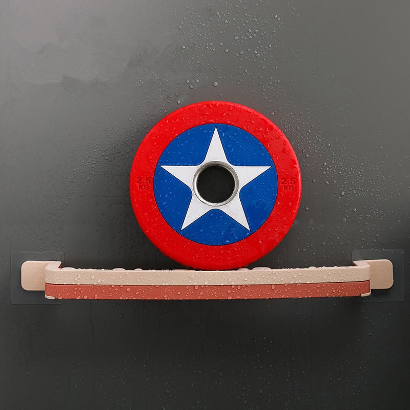 No-Hole Installation Foldable Slippers Rack